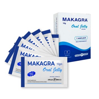 Makagra Oral Jelly 10mg Box (7x Sachets)