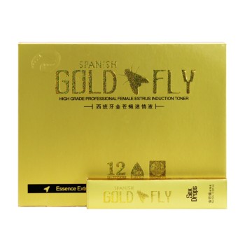 Spanish Gold Fly Sex Drops (Box of 12 Tubes)