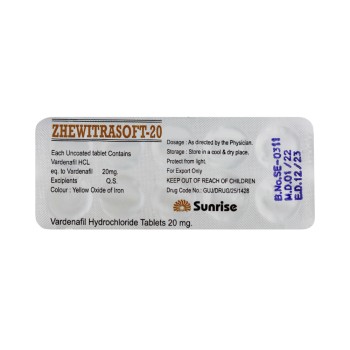 Zhewitra Soft 20mg